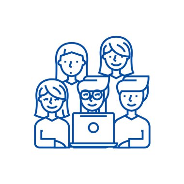 Defter satırı simgesi kavramı arıyorum arkadaşlar. Seyir defter düz vektör simgesi, işaret, anahat illüstrasyon arkadaş.