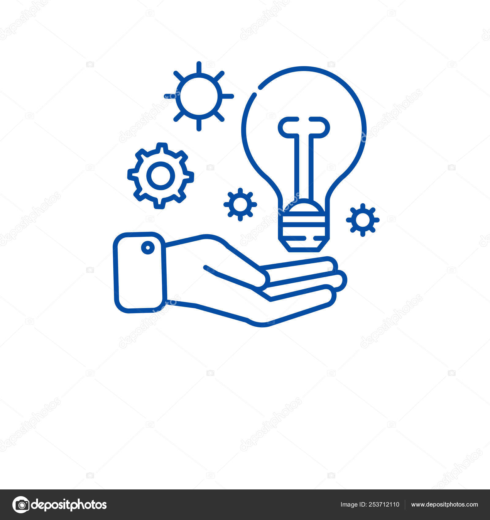 アイデアは、ライン アイコン概念を経験します。アイデア経験フラット ベクトル記号, サイン, 概要図. ストックベクター ©iconsgraph  253712110, image size:1600x1700