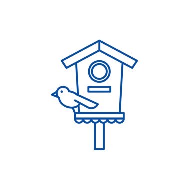 Çığlık atan satırı simgesi kavramı. Çığlık atan düz vektör simgesi, işaret, anahat illüstrasyon.