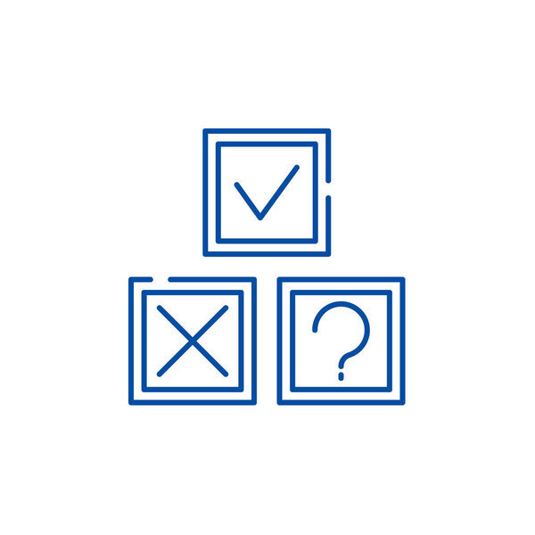 Концепция линейной иконы. Плоский векторный символ, знак, контурная иллюстрация
.