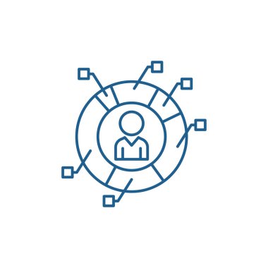 Personel satırı simgesi kavramı özellikleri. Personel düz vektör simgesi, işaret, anahat çizim özellikleri.