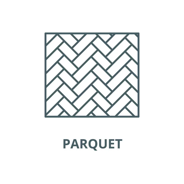 帕奎特矢量线图标、线性概念、轮廓符号、符号 — 图库矢量图片