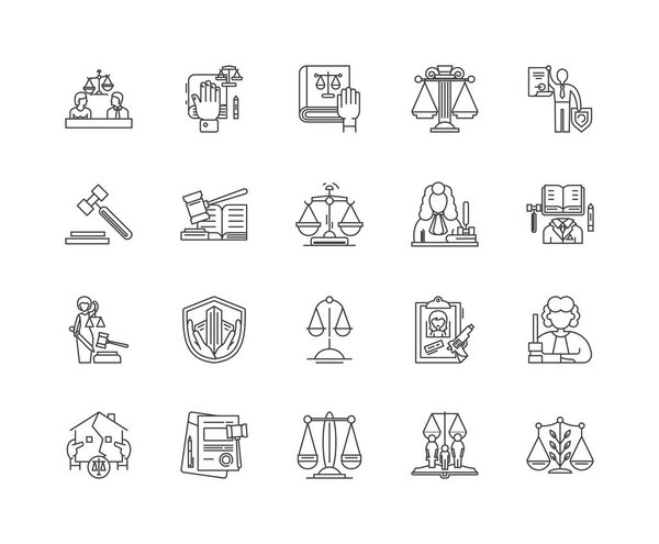 Иконки, знаки, векторный набор, концепция наброска
 