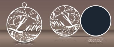 Stilize çiçek elemanları bir kesim ile tatil kartları, davetiyeler ve at nalı şeklinde astar için lazer şablonu. Çiçek ve dalların açık çalışma deseni. Görüntü lazer kesim, kesme veya bir çizici yazdırma için uygundur