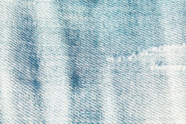 Soyut grunge arkaplanı, mavi kot kumaş dokusu