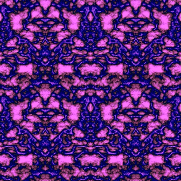 デジタルイラスト 立体感のある幾何学的な抽象的なシームレスなパターン ピンク — ストック写真