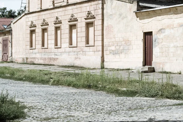 Odessa Ucrania Agosto 2017 Antiguo Edificio Arquitectónico Una Pequeña Calle —  Fotos de Stock