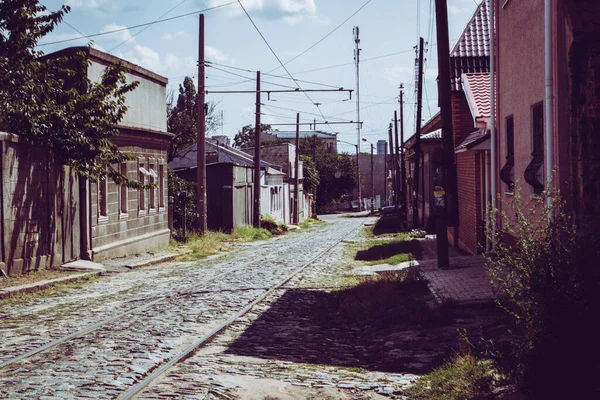 Odessa Ucrania Agosto 2017 Paisaje Urbano Día Soleado Una Calle —  Fotos de Stock