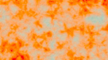 Turuncu ve mavi tonlarda soyut arkaplan