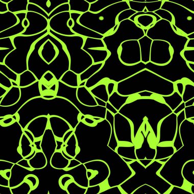 Kireç ve siyah tonlarda kusursuz soyut desen