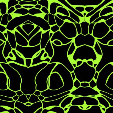 Kireç ve siyah tonlarda kusursuz soyut desen