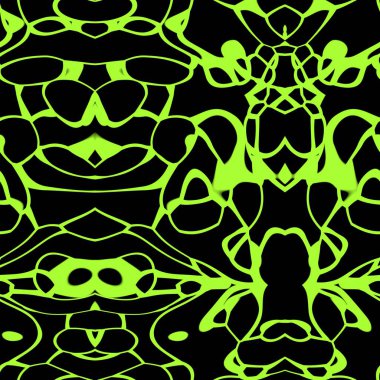 Kireç ve siyah tonlarda kusursuz soyut desen