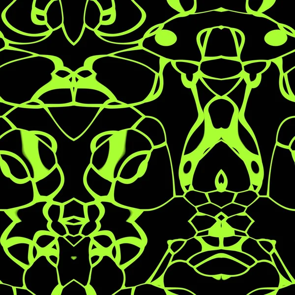 Kireç ve siyah tonlarda kusursuz soyut desen