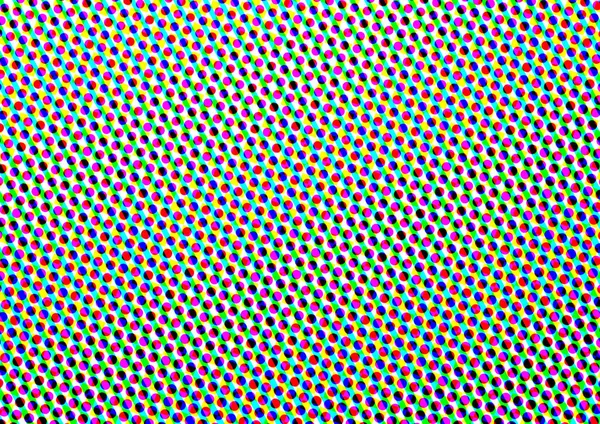 Abstract Helder Decor Met Patroon Pop Art Stijl Gekleurde Achtergrond — Stockfoto