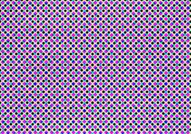 Pop sanat tarzında deseni olan soyut parlak arkaplan, hediye kartları için renkli arkaplan, web sitesi, kartpostallar, iç tasarım, çıkartmalar, ambalaj kağıdı, reklamcılık