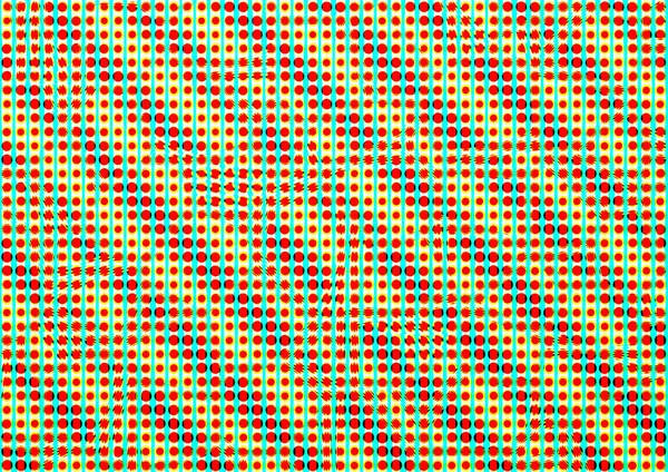 Abstrakter Heller Hintergrund Mit Muster Pop Art Stil Farbiger Hintergrund — Stockfoto