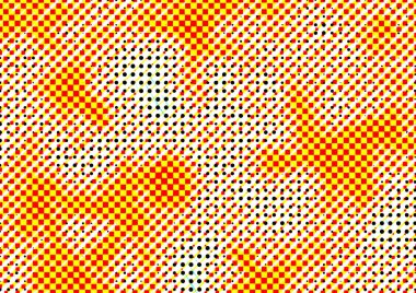 Pop sanat tarzında deseni olan soyut parlak arkaplan, hediye kartları için renkli arkaplan, web sitesi, kartpostallar, iç tasarım, çıkartmalar, ambalaj kağıdı, reklamcılık