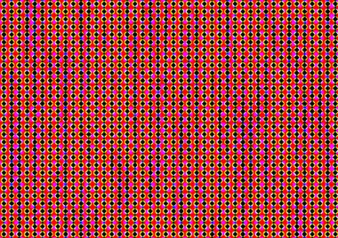 Pop sanat tarzında deseni olan soyut parlak arkaplan, hediye kartları için renkli arkaplan, web sitesi, kartpostallar, iç tasarım, çıkartmalar, ambalaj kağıdı, reklamcılık