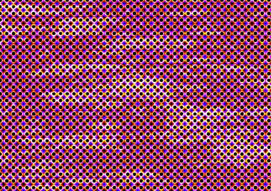 Pop sanat tarzında deseni olan soyut parlak arkaplan, hediye kartları için renkli arkaplan, web sitesi, kartpostallar, iç tasarım, çıkartmalar, ambalaj kağıdı, reklamcılık