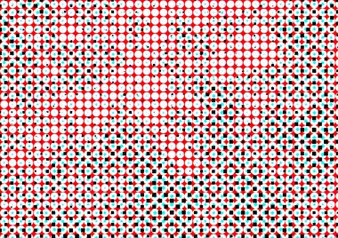 Pop sanat tarzında deseni olan soyut parlak arkaplan, hediye kartları için renkli arkaplan, web sitesi, kartpostallar, iç tasarım, çıkartmalar, ambalaj kağıdı, reklamcılık