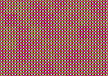 Pop sanat tarzında deseni olan soyut parlak arkaplan, hediye kartları için renkli arkaplan, web sitesi, kartpostallar, iç tasarım, çıkartmalar, ambalaj kağıdı, reklamcılık