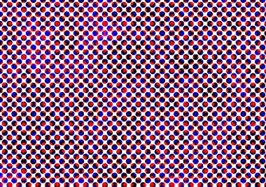 Pop sanat tarzında deseni olan soyut parlak arkaplan, hediye kartları için renkli arkaplan, web sitesi, kartpostallar, iç tasarım, çıkartmalar, ambalaj kağıdı, reklamcılık