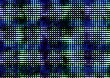 Pop sanat tarzında deseni olan soyut parlak arkaplan, hediye kartları için renkli arkaplan, web sitesi, kartpostallar, iç tasarım, çıkartmalar, ambalaj kağıdı, reklamcılık