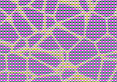 Pop sanat tarzında deseni olan soyut parlak arkaplan, hediye kartları için renkli arkaplan, web sitesi, kartpostallar, iç tasarım, çıkartmalar, ambalaj kağıdı, reklamcılık