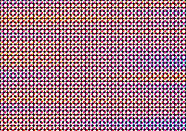 Pop sanat tarzında deseni olan soyut parlak arkaplan, hediye kartları için renkli arkaplan, web sitesi, kartpostallar, iç tasarım, çıkartmalar, ambalaj kağıdı, reklamcılık