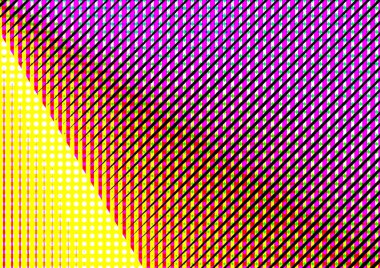 Pop sanat tarzında deseni olan soyut parlak arkaplan, hediye kartları için renkli arkaplan, web sitesi, kartpostallar, iç tasarım, çıkartmalar, ambalaj kağıdı, reklamcılık