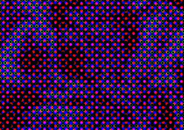 Pop sanat tarzında deseni olan soyut parlak arkaplan, hediye kartları için renkli arkaplan, web sitesi, kartpostallar, iç tasarım, çıkartmalar, ambalaj kağıdı, reklamcılık