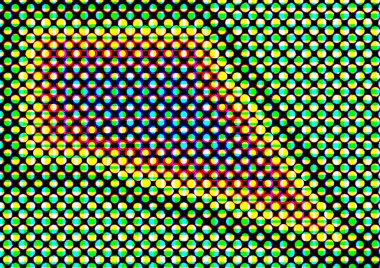 Pop sanat tarzında deseni olan soyut parlak arkaplan, hediye kartları için renkli arkaplan, web sitesi, kartpostallar, iç tasarım, çıkartmalar, ambalaj kağıdı, reklamcılık