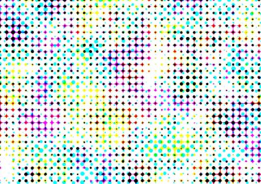 Pop sanat tarzında deseni olan soyut parlak arkaplan, hediye kartları için renkli arkaplan, web sitesi, kartpostallar, iç tasarım, çıkartmalar, ambalaj kağıdı, reklamcılık