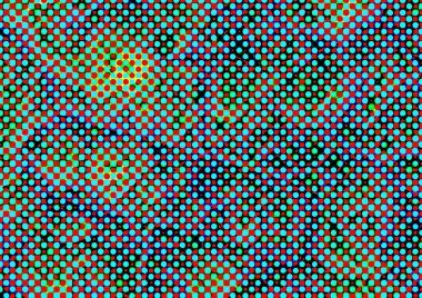 Pop sanat tarzında deseni olan soyut parlak arkaplan, hediye kartları için renkli arkaplan, web sitesi, kartpostallar, iç tasarım, çıkartmalar, ambalaj kağıdı, reklamcılık