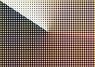 Pop sanat tarzında deseni olan soyut parlak arkaplan, hediye kartları için renkli arkaplan, web sitesi, kartpostallar, iç tasarım, çıkartmalar, ambalaj kağıdı, reklamcılık