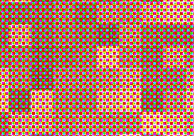 Pop sanat tarzında deseni olan soyut parlak arkaplan, hediye kartları için renkli arkaplan, web sitesi, kartpostallar, iç tasarım, çıkartmalar, ambalaj kağıdı, reklamcılık