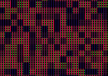 Pop sanat tarzında deseni olan soyut parlak arkaplan, hediye kartları için renkli arkaplan, web sitesi, kartpostallar, iç tasarım, çıkartmalar, ambalaj kağıdı, reklamcılık