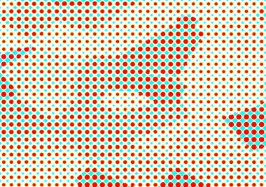 Pop sanat tarzında deseni olan soyut parlak arkaplan, hediye kartları için renkli arkaplan, web sitesi, kartpostallar, iç tasarım, çıkartmalar, ambalaj kağıdı, reklamcılık