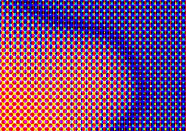 Pop sanat tarzında deseni olan soyut parlak arkaplan, hediye kartları için renkli arkaplan, web sitesi, kartpostallar, iç tasarım, çıkartmalar, ambalaj kağıdı, reklamcılık