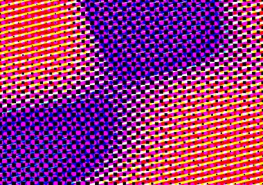 Pop sanat tarzında deseni olan soyut parlak arkaplan, hediye kartları için renkli arkaplan, web sitesi, kartpostallar, iç tasarım, çıkartmalar, ambalaj kağıdı, reklamcılık