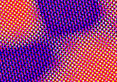 Pop sanat tarzında deseni olan soyut parlak arkaplan, hediye kartları için renkli arkaplan, web sitesi, kartpostallar, iç tasarım, çıkartmalar, ambalaj kağıdı, reklamcılık