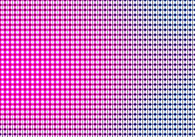 Pop sanat tarzında deseni olan soyut parlak arkaplan, hediye kartları için renkli arkaplan, web sitesi, kartpostallar, iç tasarım, çıkartmalar, ambalaj kağıdı, reklamcılık