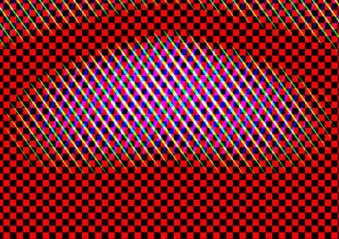 Pop sanat tarzında deseni olan soyut parlak arkaplan, hediye kartları için renkli arkaplan, web sitesi, kartpostallar, iç tasarım, çıkartmalar, ambalaj kağıdı, reklamcılık