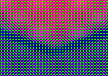 Pop sanat tarzında deseni olan soyut parlak arkaplan, hediye kartları için renkli arkaplan, web sitesi, kartpostallar, iç tasarım, çıkartmalar, ambalaj kağıdı, reklamcılık