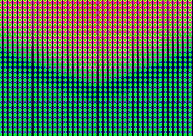 Pop sanat tarzında deseni olan soyut parlak arkaplan, hediye kartları için renkli arkaplan, web sitesi, kartpostallar, iç tasarım, çıkartmalar, ambalaj kağıdı, reklamcılık