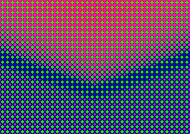 Pop sanat tarzında deseni olan soyut parlak arkaplan, hediye kartları için renkli arkaplan, web sitesi, kartpostallar, iç tasarım, çıkartmalar, ambalaj kağıdı, reklamcılık