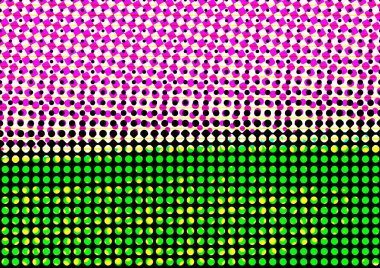 Pop sanat tarzında deseni olan soyut parlak arkaplan, hediye kartları için renkli arkaplan, web sitesi, kartpostallar, iç tasarım, çıkartmalar, ambalaj kağıdı, reklamcılık