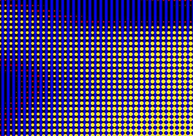 Pop sanat tarzında deseni olan soyut parlak arkaplan, hediye kartları için renkli arkaplan, web sitesi, kartpostallar, iç tasarım, çıkartmalar, ambalaj kağıdı, reklamcılık