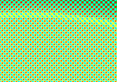 Pop sanat tarzında deseni olan soyut parlak arkaplan, hediye kartları için renkli arkaplan, web sitesi, kartpostallar, iç tasarım, çıkartmalar, ambalaj kağıdı, reklamcılık