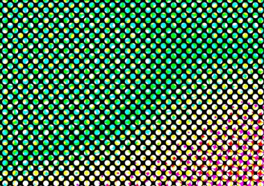 Pop sanat tarzında deseni olan soyut parlak arkaplan, hediye kartları için renkli arkaplan, web sitesi, kartpostallar, iç tasarım, çıkartmalar, ambalaj kağıdı, reklamcılık